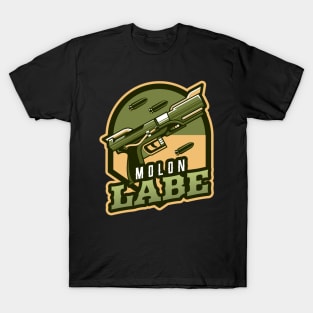 Gun | Molon Labe T-Shirt